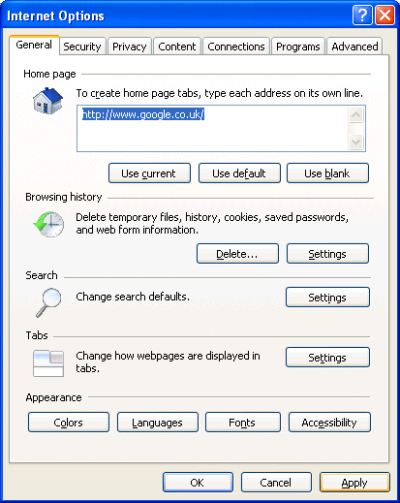 IE - Using tab browsing 2